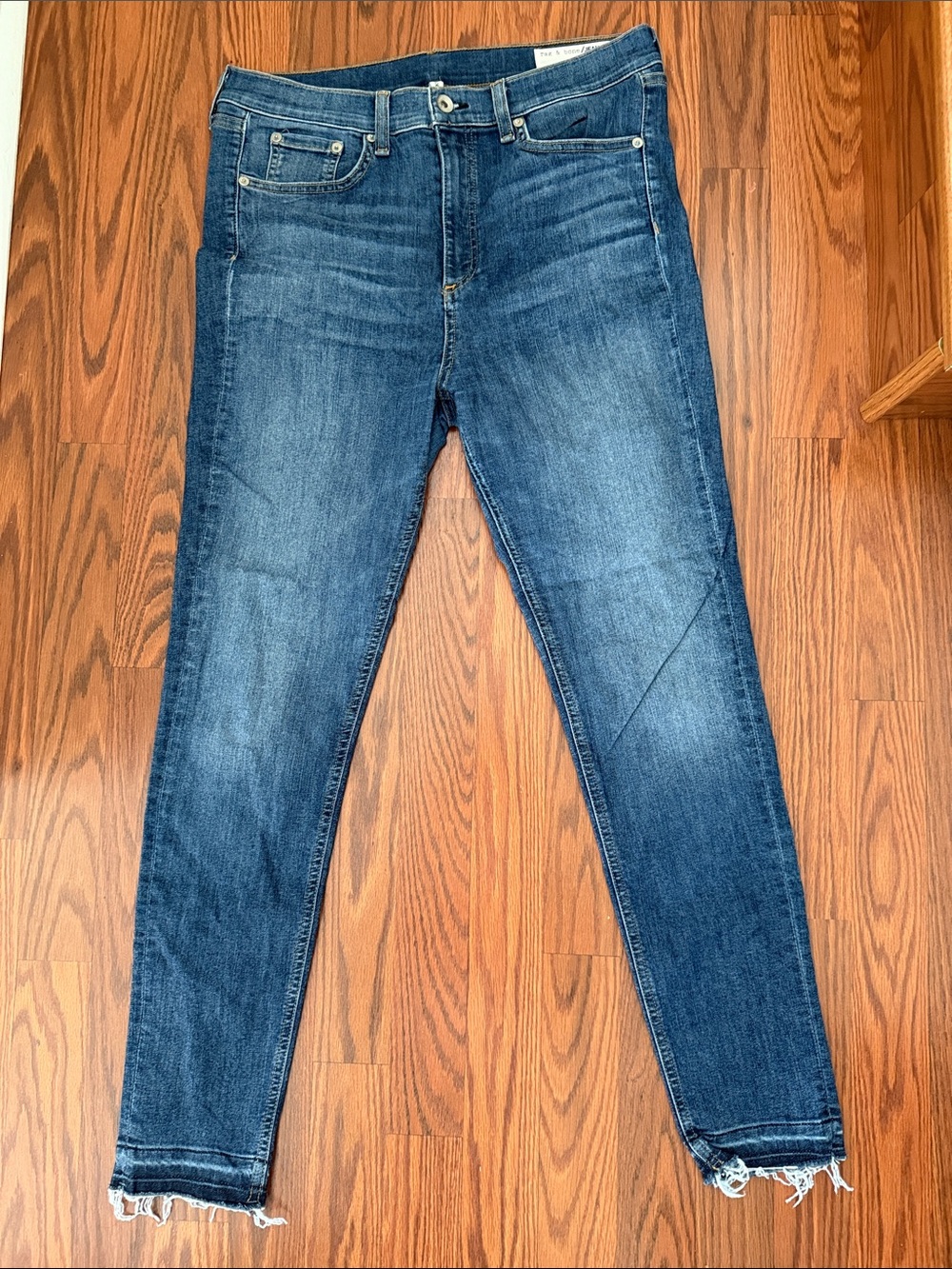 rag & bone Dark Wash Skinny Jeans